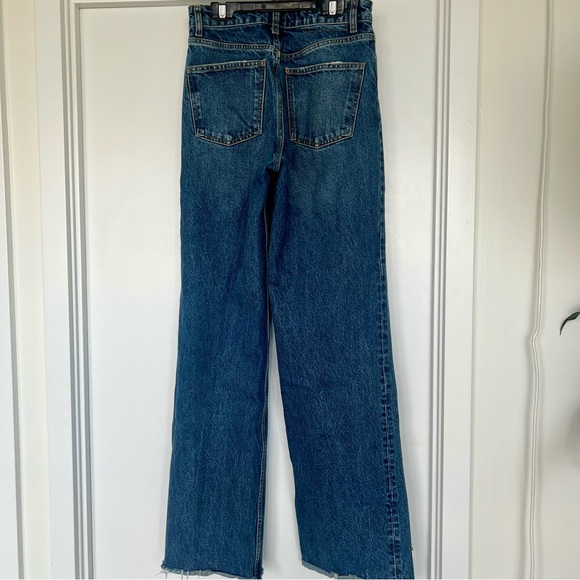 Dark Wash Blue Denim Jeans - Picture 4 of 4